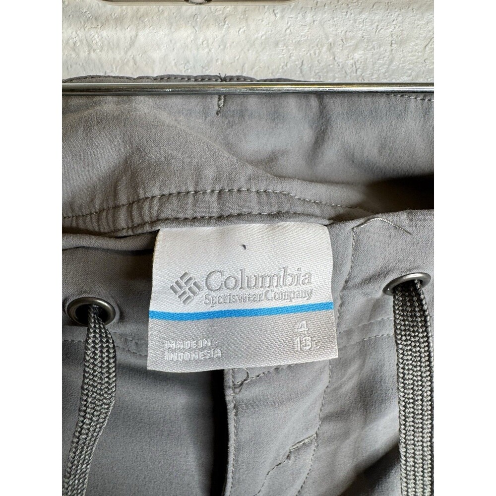 Columbia Omni-Shield Women’s Hiking Shorts Sz 4 Advanced Repellency Outdoor Gray - Picture 10 of 14